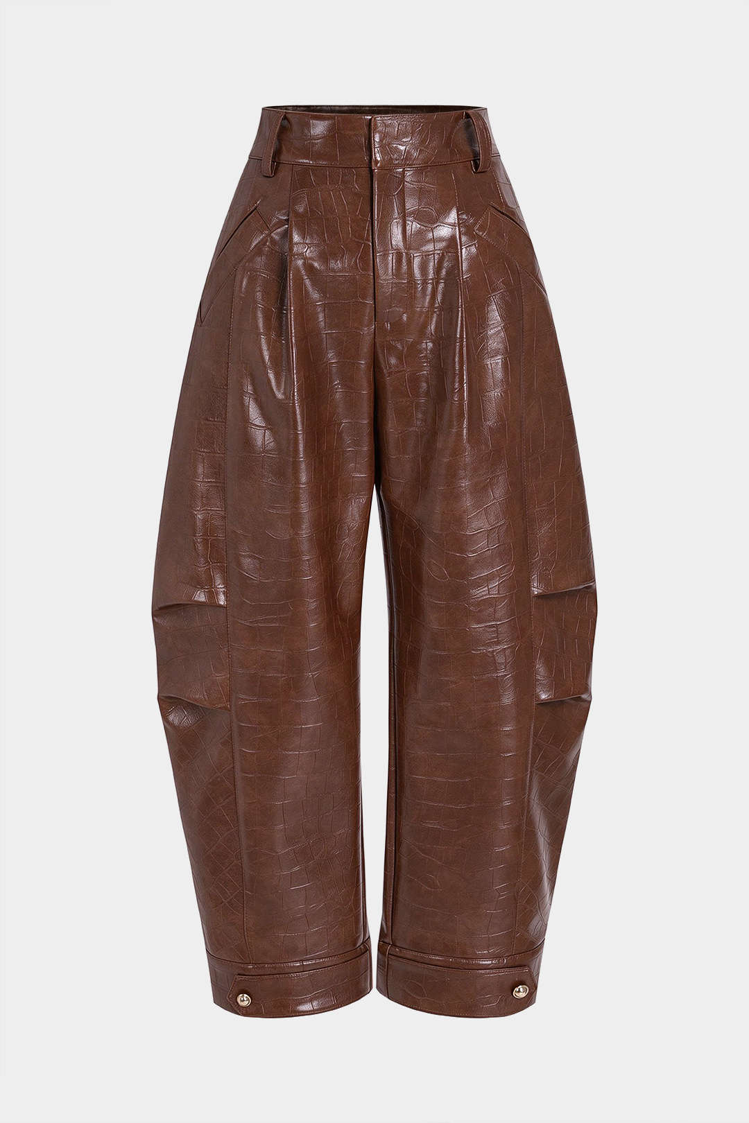 Hanna - Leren-look broek