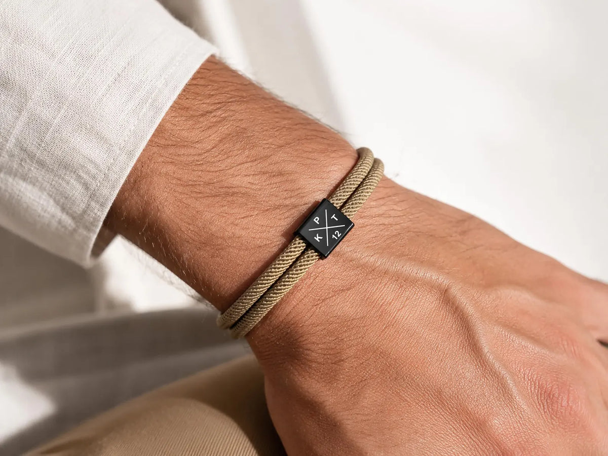 Milo – Gepersonaliseerde Herenarmband