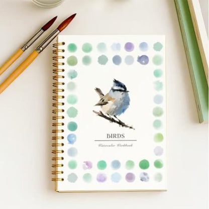🎉Nieuwjaars Cadeau 50% KORTING!✨ Aquarelwerkboek voor Beginners (Met 16 Kleuren Verf) – Stap-voor-Stap Instructies, Oefenpagina's & Levendige Kleuren (Perfect voor Beginner Creatieven!)