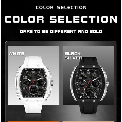 🎉Nieuwjaars Cadeau 50% KORTING! ⌚ Sportief Lichtgevend Herenhorloge: Dubbele Display + 50m Waterdicht + Schokbestendig！