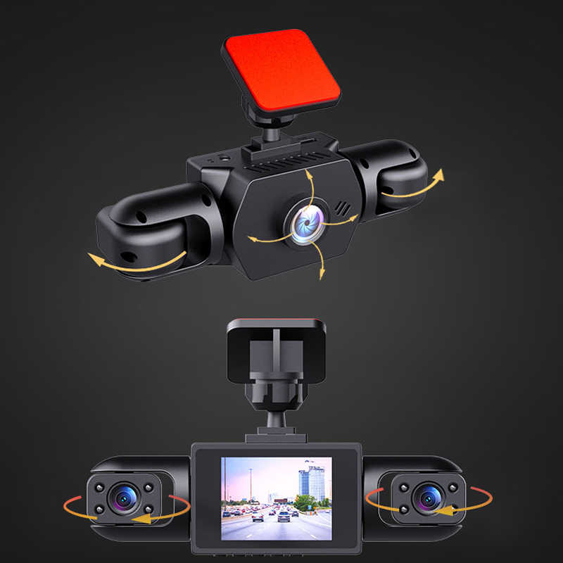 🎉Nieuwjaars Cadeau 50% KORTING!📹4-Lens 360° Zicht Dashcam - 1080P HD & Nachtzicht: Elimineer Blinden Hoeken & Bescherm Bewijsmateriaal!