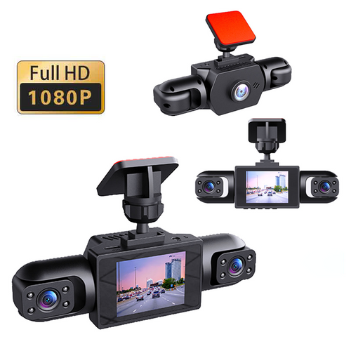 🎉Nieuwjaars Cadeau 50% KORTING!📹4-Lens 360° Zicht Dashcam - 1080P HD & Nachtzicht: Elimineer Blinden Hoeken & Bescherm Bewijsmateriaal!
